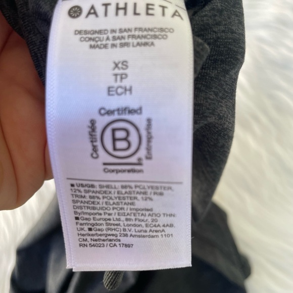 Athleta Gray Uptempo Activewear Tank Top - XS - Picture 8 of 9